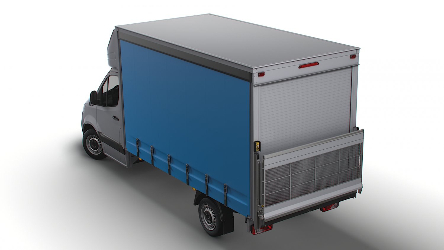 Luton Van Curtain Side with Tail Lift